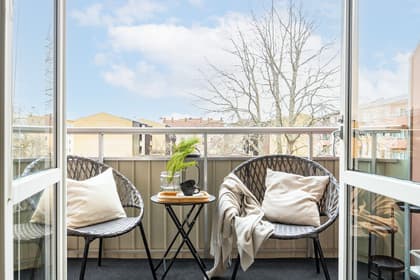 Balkong eller utsiktsbild