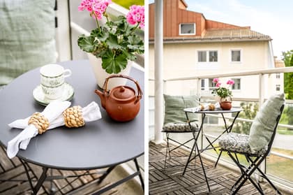 Balkong eller utsiktsbild