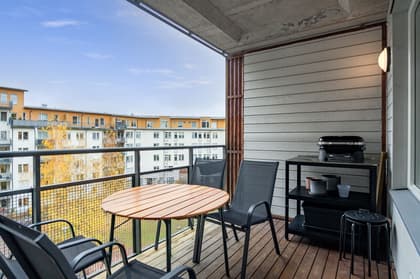 Balkong eller utsiktsbild