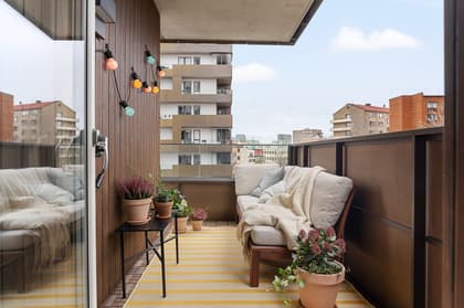 Balkong eller utsiktsbild