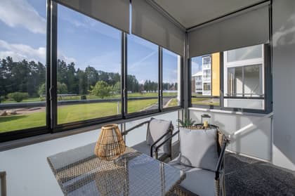 Balkong eller utsiktsbild