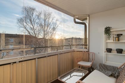 Balkong eller utsiktsbild