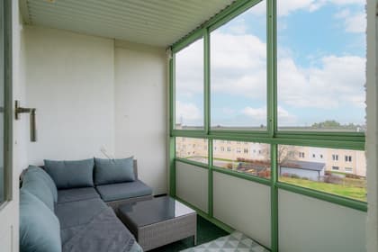 Balkong eller utsiktsbild