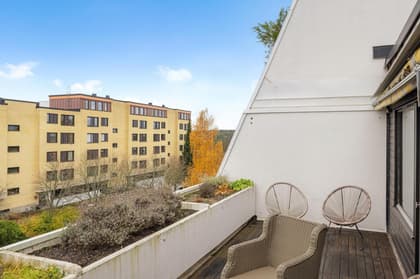 Balkong eller utsiktsbild