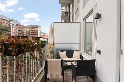 Balkong eller utsiktsbild