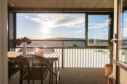 Balkong eller utsiktsbild