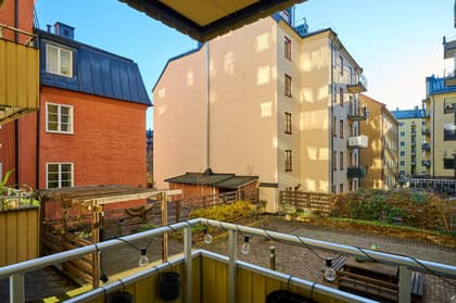 Balkong eller utsiktsbild