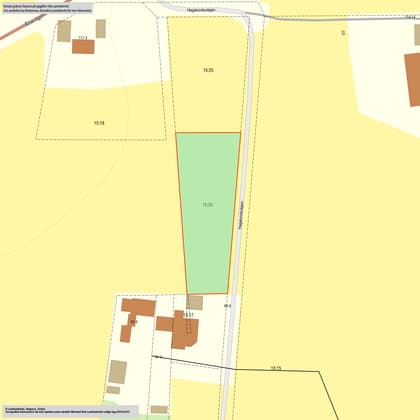 Illustrerad karta över fastigheten eller området