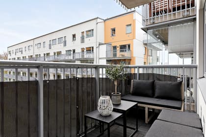 Balkong eller utsiktsbild