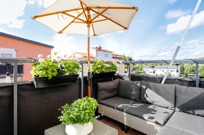 Balkong eller utsiktsbild