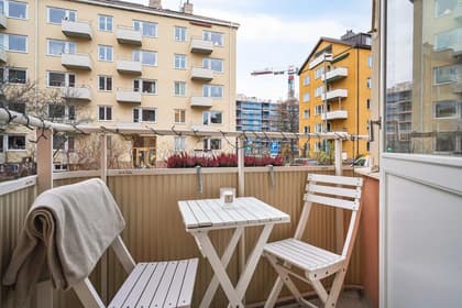 Balkong eller utsiktsbild