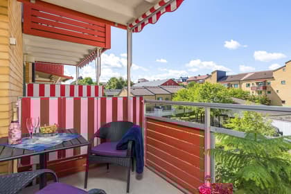 Balkong eller utsiktsbild