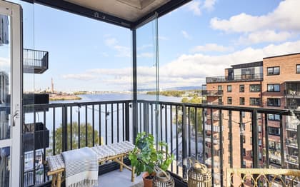 Balkong eller utsiktsbild