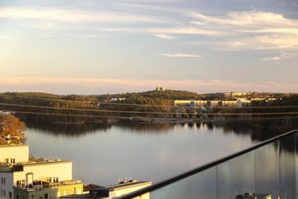 Balkong eller utsiktsbild