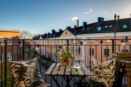 Balkong eller utsiktsbild