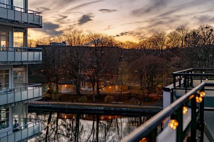 Balkong eller utsiktsbild