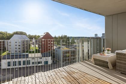 Balkong eller utsiktsbild