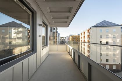 Balkong eller utsiktsbild