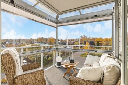 Balkong eller utsiktsbild