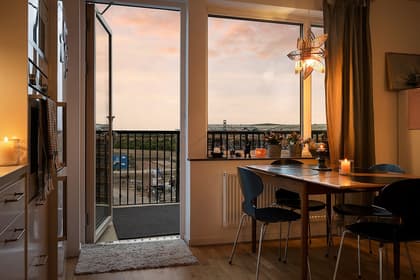 Balkong eller utsiktsbild