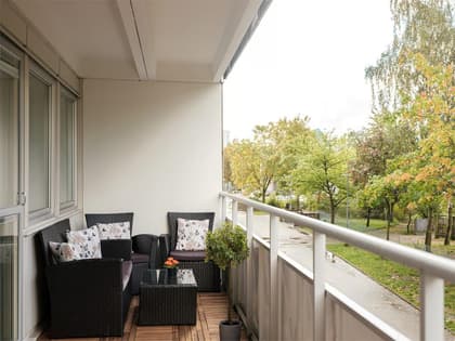 Balkong eller utsiktsbild