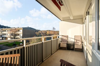 Balkong eller utsiktsbild