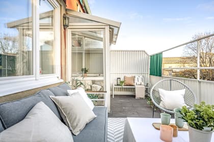 Balkong eller utsiktsbild