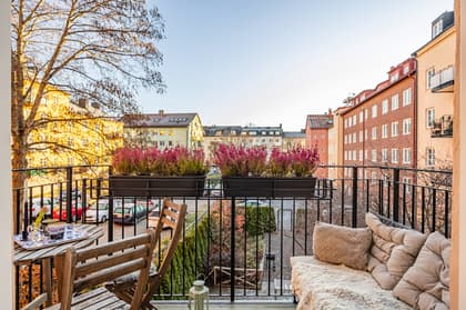 Balkong eller utsiktsbild