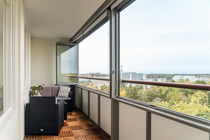 Balkong eller utsiktsbild