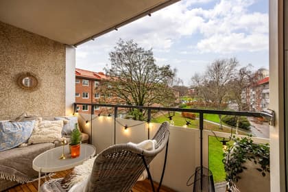 Balkong eller utsiktsbild