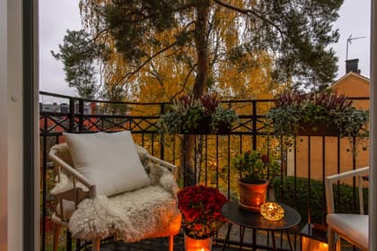 Balkong eller utsiktsbild