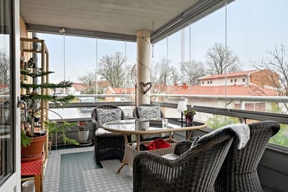 Balkong eller utsiktsbild