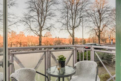 Balkong eller utsiktsbild