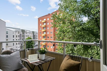 Balkong eller utsiktsbild