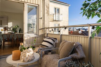 Balkong eller utsiktsbild