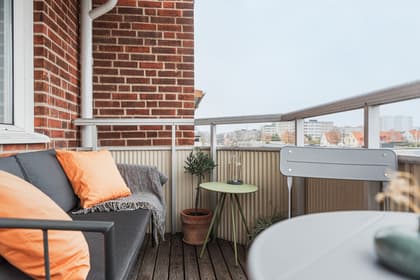 Balkong eller utsiktsbild