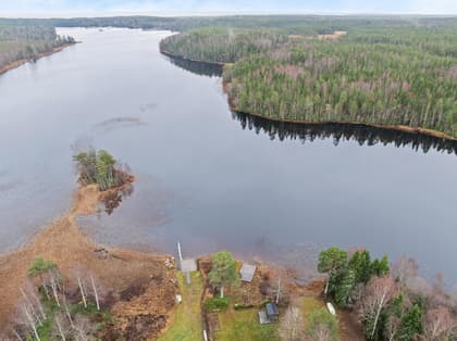 Illustrerad karta över fastigheten eller området