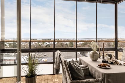 Balkong eller utsiktsbild