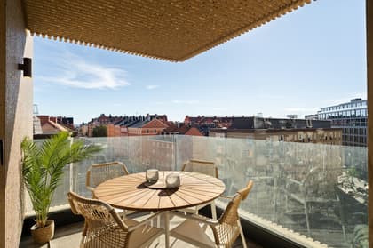 Balkong eller utsiktsbild