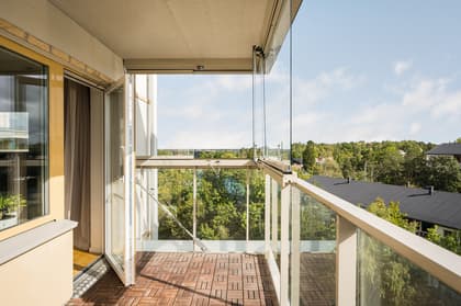 Balkong eller utsiktsbild