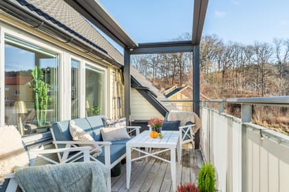 Balkong eller utsiktsbild