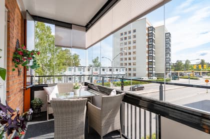 Balkong eller utsiktsbild