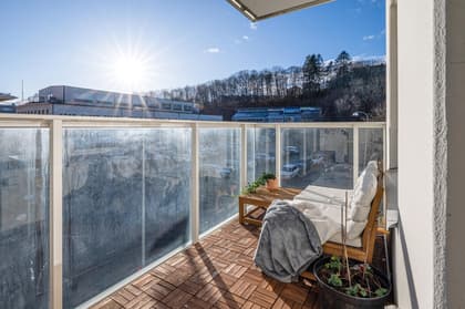 Balkong eller utsiktsbild