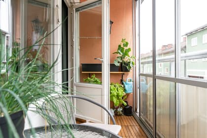 Balkong eller utsiktsbild