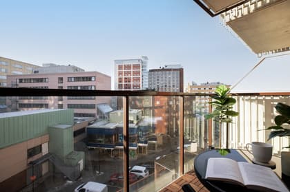 Balkong eller utsiktsbild