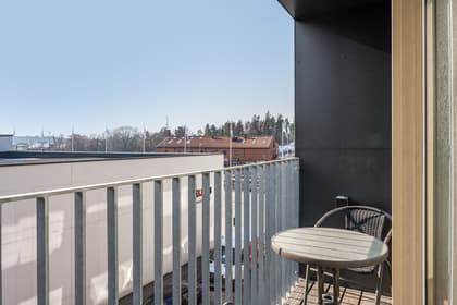 Balkong eller utsiktsbild