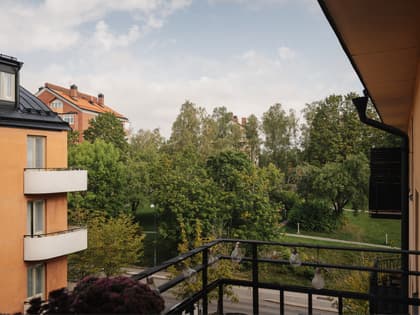 Balkong eller utsiktsbild