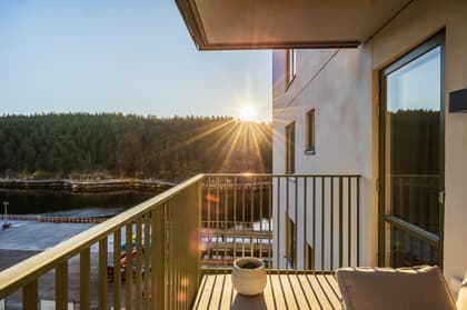 Balkong eller utsiktsbild