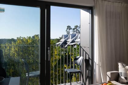 Balkong eller utsiktsbild