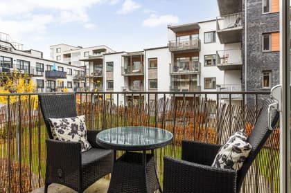 Balkong eller utsiktsbild